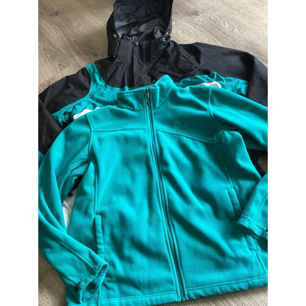 Nike ACG Jacket Youth Size XL Blue Full Zip Lined 3 in 1 Y2K Snow Winter Coat